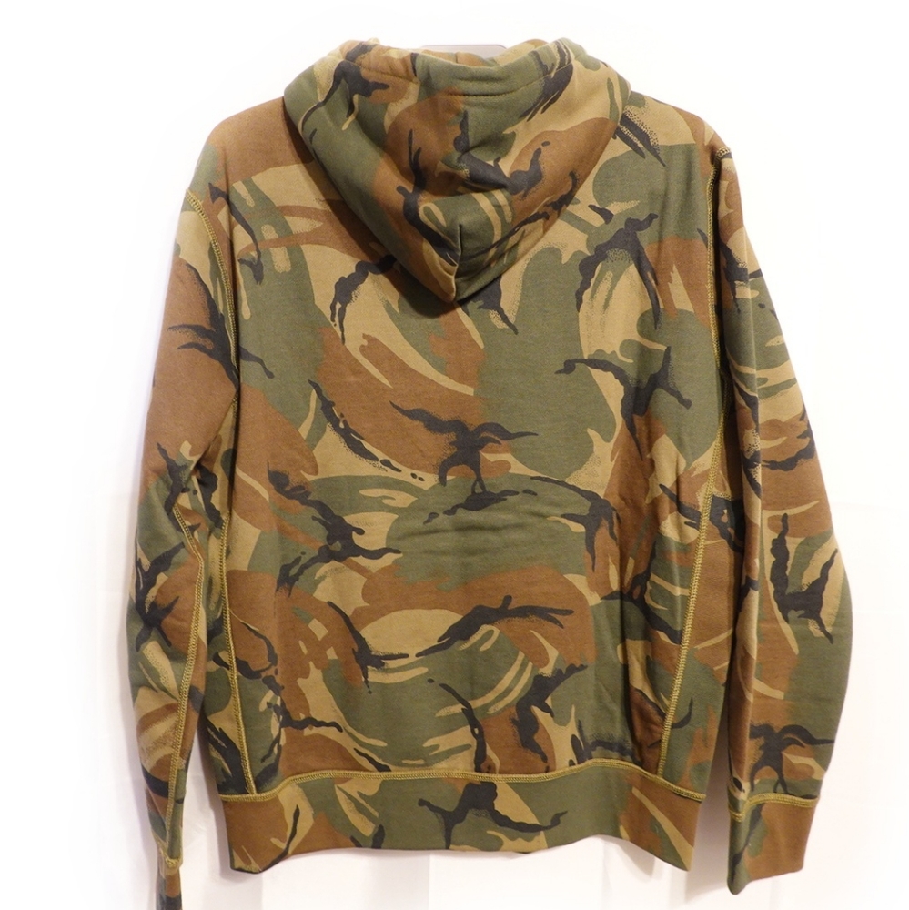 POLO RALPH LAUREN CAMO DOUBLE KNIT HOODIE - Picture 3 of 5
